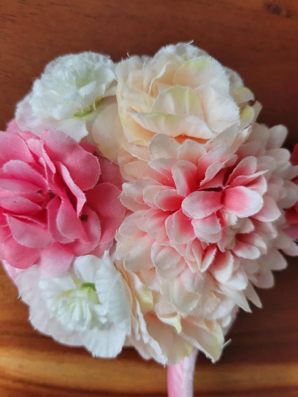 Disney Parks Pink 3D Floral Minnie Mouse Headband Authentic Original Kids/Adults